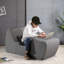 Chaise longue inclinable en mousse Zinus Lotus-49858321
