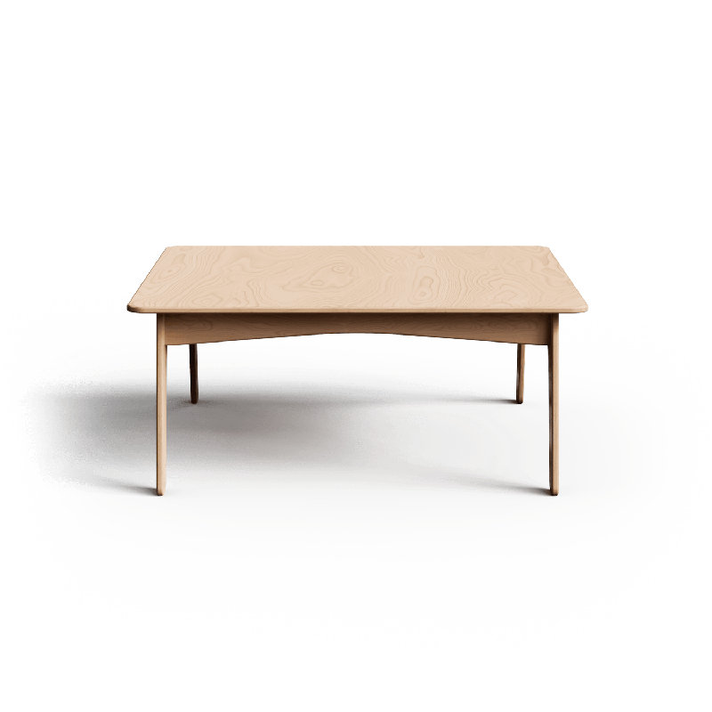 Table rectangulaire Montessori, H 20 po x L 48 po x l 48 po