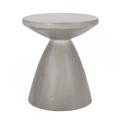 Outdoor Lightweight Concrete Side Table