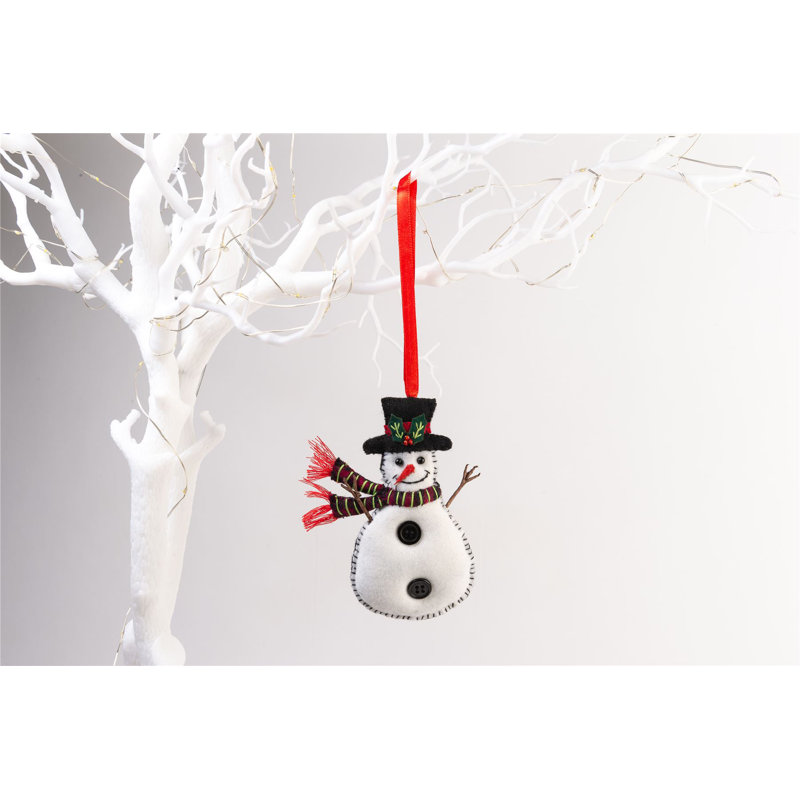 12cm Handmade Fabric People Hanging Figurine Ornament