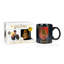 Grande tasse à café en céramique 20 oz Harry Potter Gryffindor de Harry Potter | Tasse à changement de couleur