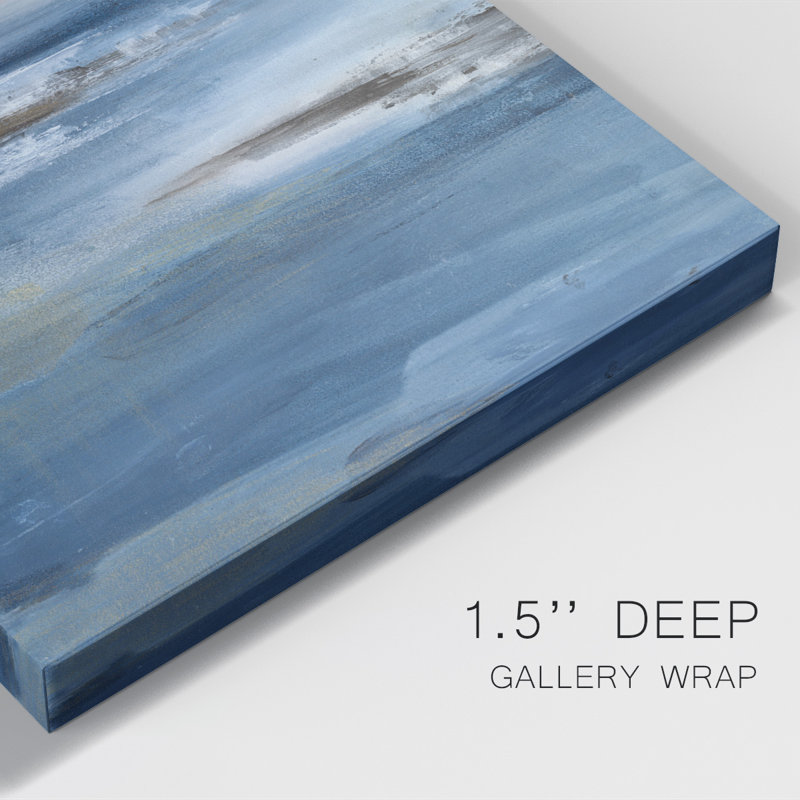Peinture sur toile «Merging the Ocean I», H 18 po x l 12 po x P 1 po