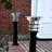 Black Stainless-Steel Bollard with EZ Anchor 2 Pack-91993528