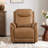 Vegan Leather Zero-Gravity Power Recliner With Usb & Type-C Charging Ports-297252708