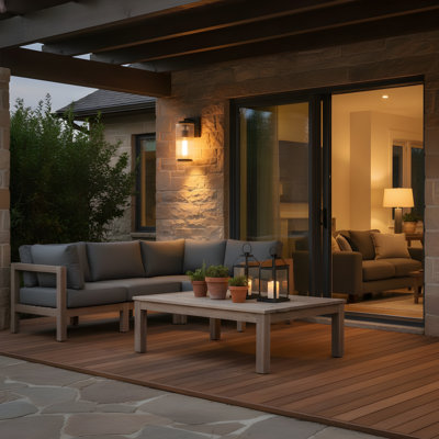 Ronde Medium One Light Outdoor Wall Lantern from Generation Lighting 