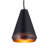 Mirabai 1 - Light Black Geometric Pendant