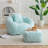 Bean Bag Chair with Footstool-1078845719