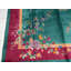 Tapis art floral chinois antique à motif floral vert écume de mer