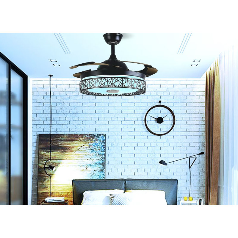 Ravil Ceiling Fan with LED Lights and Light Kit