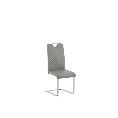 Farmersville 45cm H Upholstered Metal Side Chair