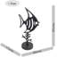 ANGEL FISH Iron Ornament 37cm-92166216