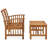 Oelle Solid Wood 2 - Person Seating Group