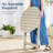  3-Piece Acacia Wood Bistro Set, Folding Patio Furniture W/ 2 Chairs, Table - Cream-679688961