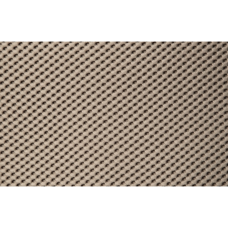 Canapé modulaire orange foncé et beige - siège en mousse complète, profondeur d'assise de 39 po, l 36 po x H 17 po, l 121 po x H 31 po