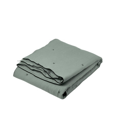Carlina 100% Linen No Pattern Bedspread