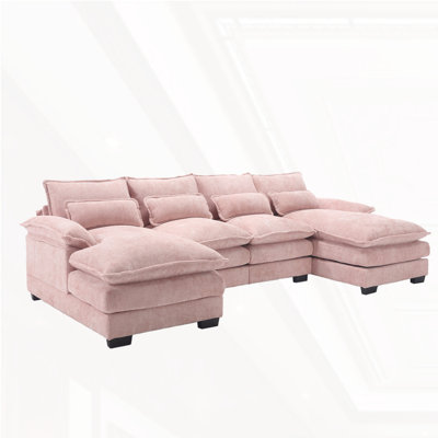 U-shaped combination sofa