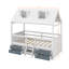 Lit simple en bois-55376084