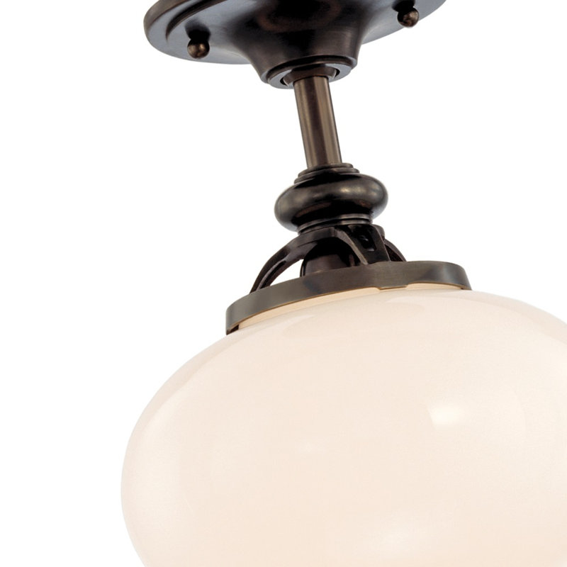 Canton 1 - Light Flush Mount, Old Bronze, 11.5"H x 9"W