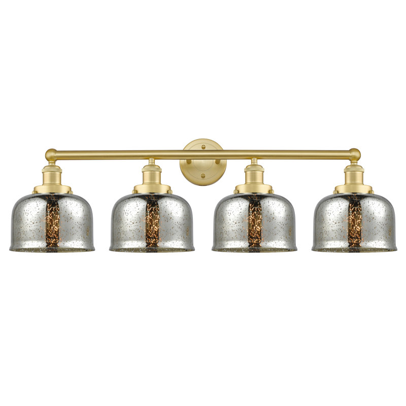 Annagene 4 - Light Dimmable Vanity Light, Silver Plated Mercury, Satin Gold