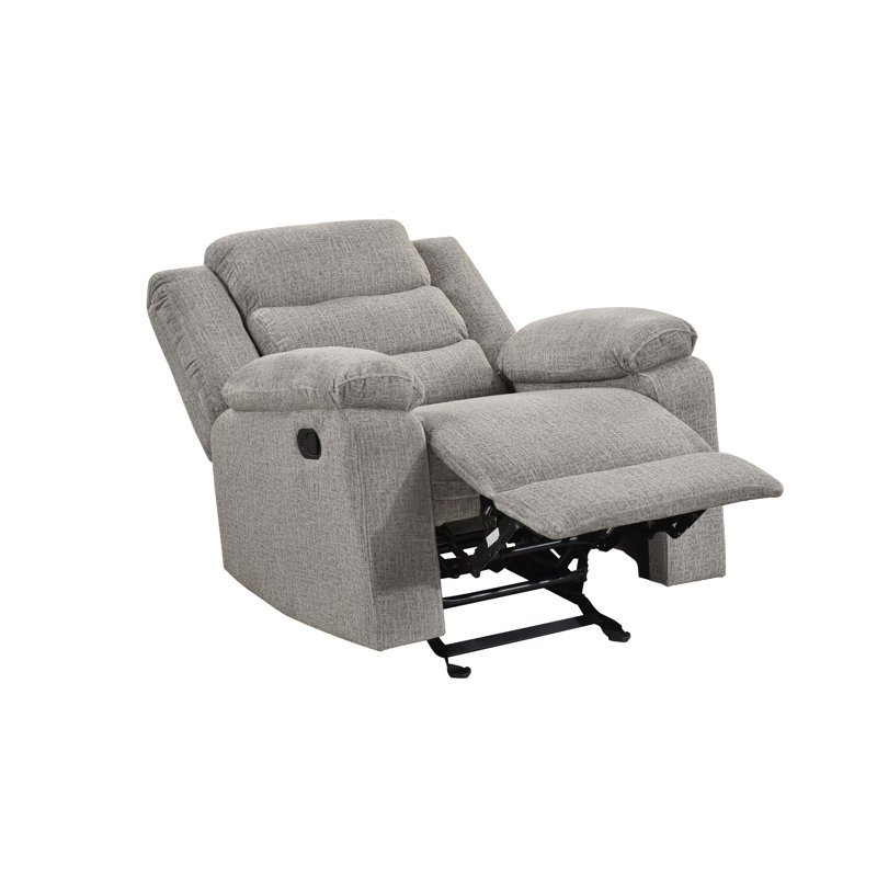 Fauteuil inclinable oscillant, brun-gris, Brown-Grey
