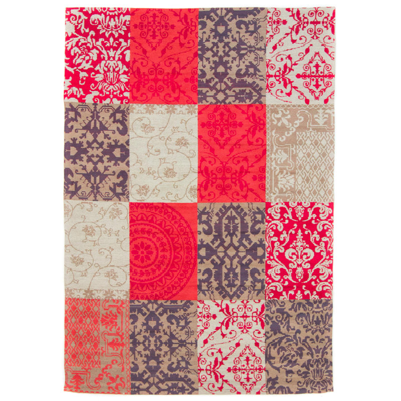 Lina Geometric Cotton Hand Woven Area Rug, Rectangle 200 x 290cm