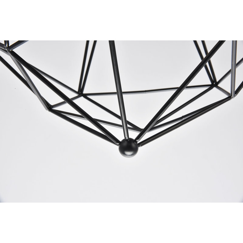 Luminaire suspendu géométrique 1 lumières simple Broderick