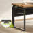 L-Shaped Executive Desk With Reversible File Cabinet-1514635334