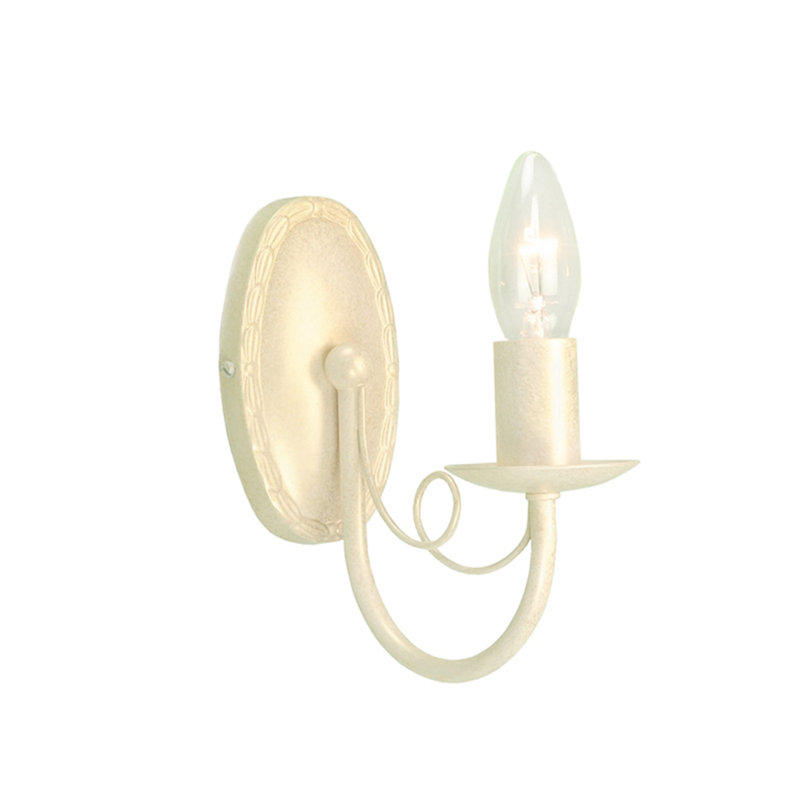 Cline Steel Candle Wall Light, Gold