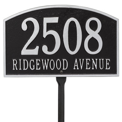 Legacy 2-Line Lawn Address Sign