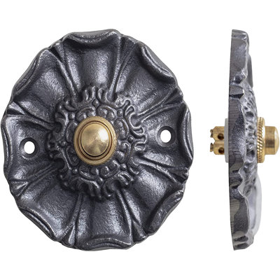 Iron Electric Push Button Bell