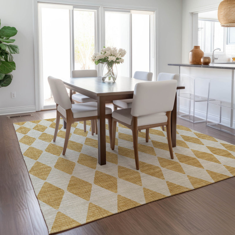 Tapis intérieur / extérieur Fayme, Rectangle 3 pi x 5 pi