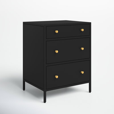 Joss & Main Julina Metal Nightstand & Reviews 