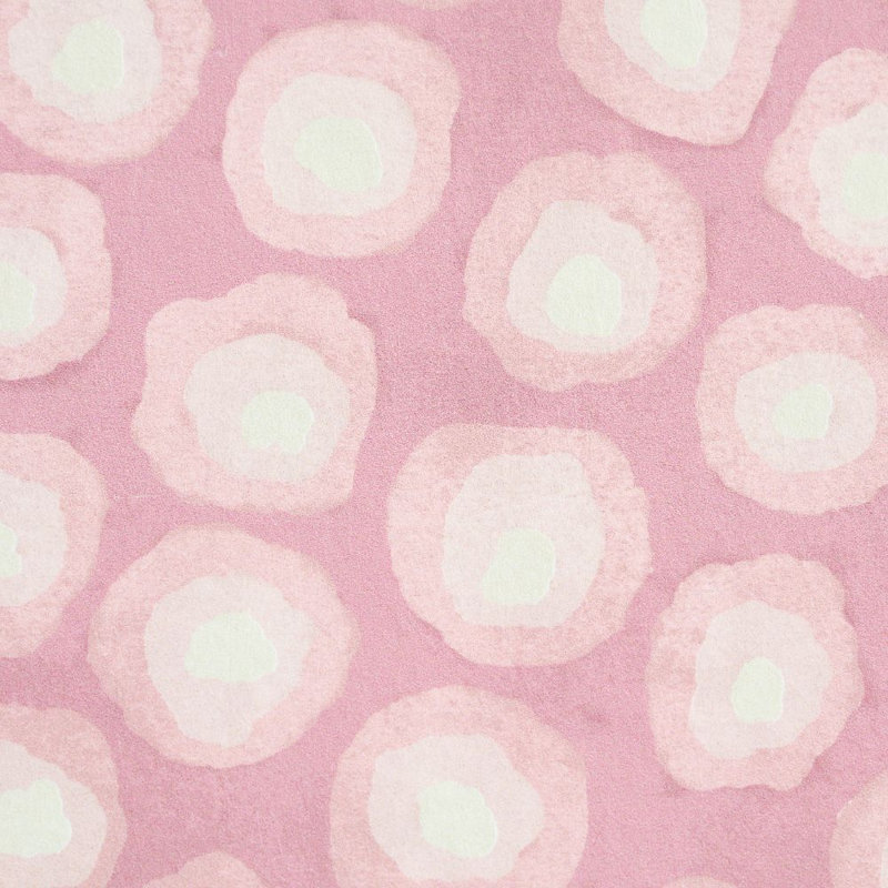 Carreau de papier peint lisse L 3 pi x l 27,5 po Annabel, Ros