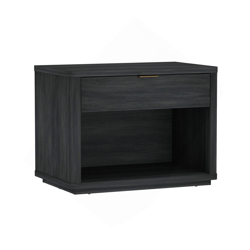 Table de chevet gris anthracite, Gris anthracite