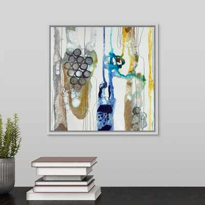 « botanique contour xiiiii », peinture sur toile