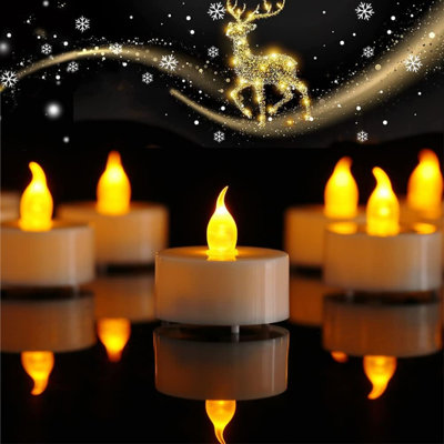 Scented Unscented Flameless Tealight Candle
