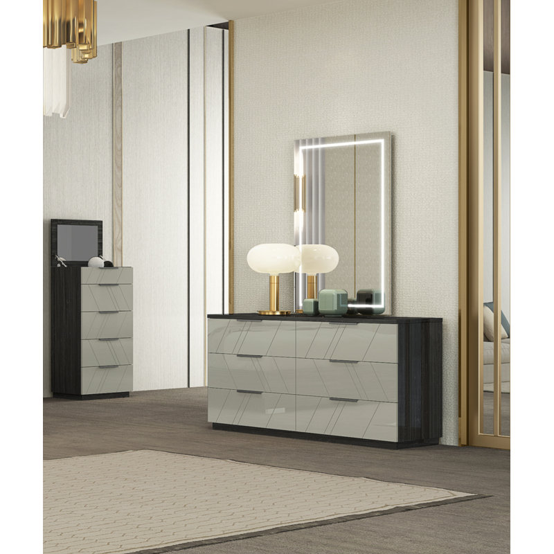 Commode double 6 tiroirs Baillie