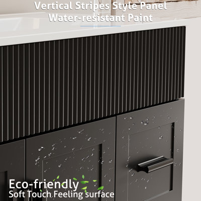 Base de meuble-lavabo simple 36 po, lavabo non inclus