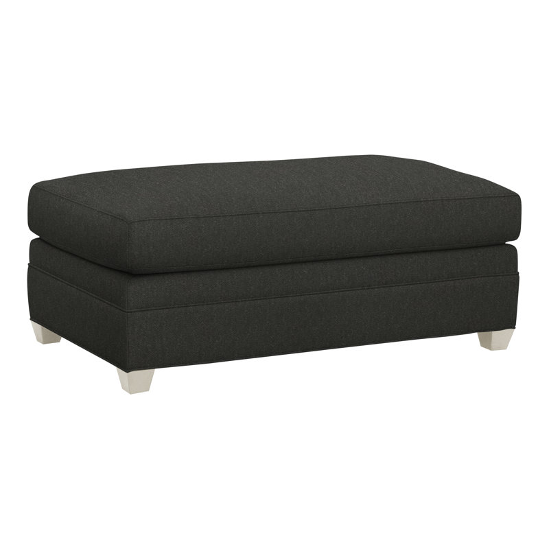 Repose-pieds American Bungalow Nicholas, Perigold Aspen flanelle gris anthracite, Wrenn