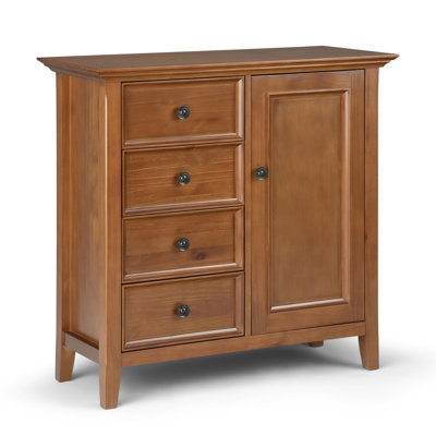 Amherst - Medium Storage Cabinet - Light Golden Brown