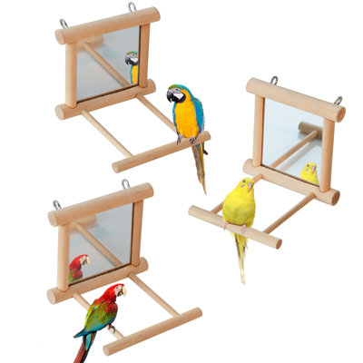 4 Pack Bird Parrot Toys Set
