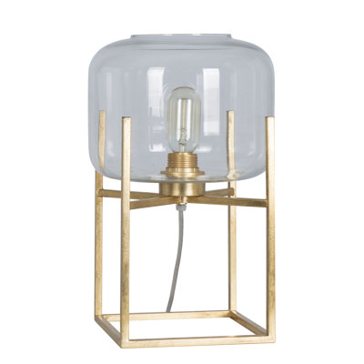 Lampe de table 15 "en métal, doré (ensemble de 2)