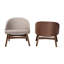 Fauteuil club en polyester de 27,4 po de largeur Wyle