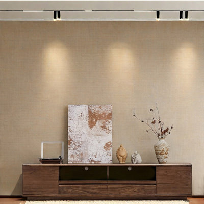 Meuble télé minimaliste en bois massif de style américain
