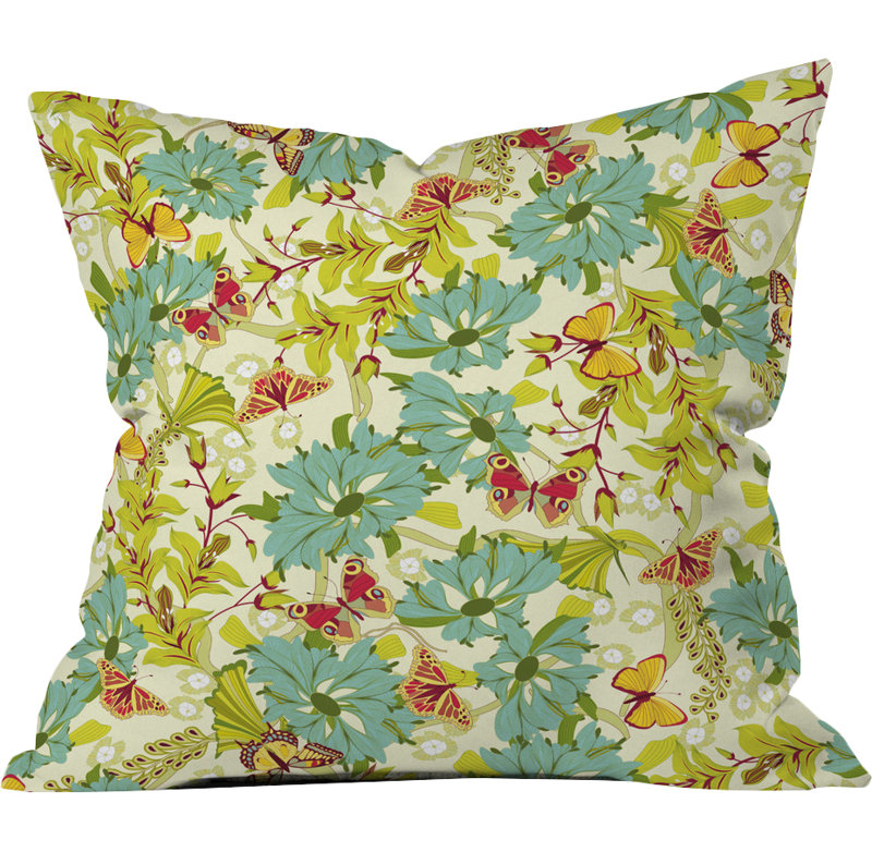Polyester Throw Pillow, 18" x 18"
