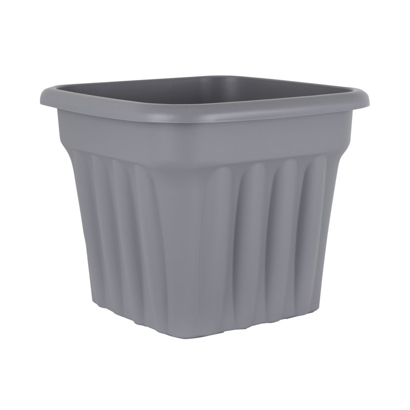 Wham Vista 49cm Square Planter Pack of 4 Upcycle Grey