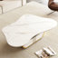 Table basse moderne avec plateau en pierre frittée Modern Butterfly