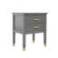 Cormac 50cm W Solid + Manufactured Wood Bedside Table-675245443