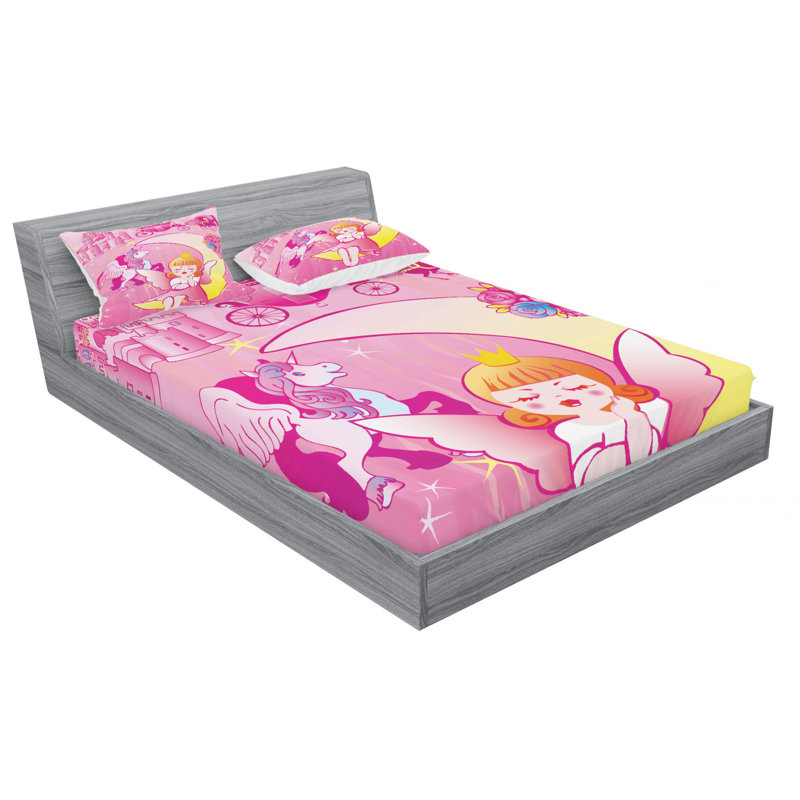 Microfiber Sheet Set, Full/Double Sheet Set with Fitted Sheet