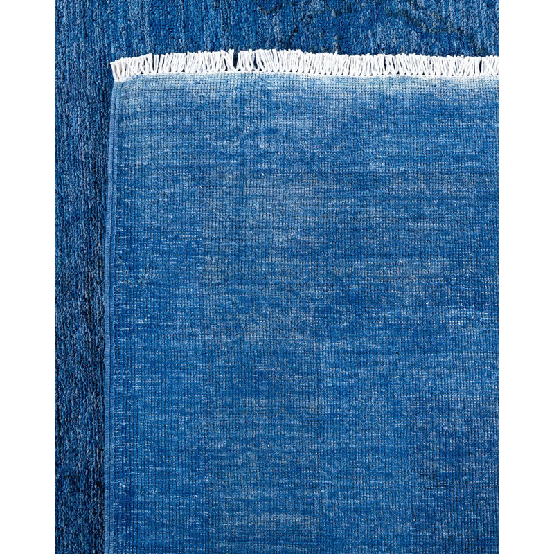 Overyed One-of-a-Kind Rectangle 7'10" X 9'9" Hand Knotted Area Rug